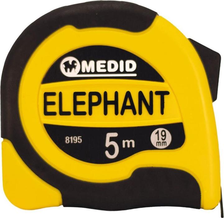 Medid Elephant bi-material tape measure 5 m x 19 mm (5 m)