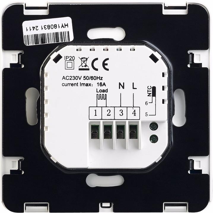 Immagine prodotto Revolt Set di 4 termostati a parete per riscaldamento a pavimento