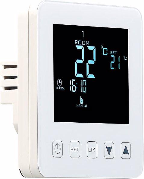 Revolt 4er-Set Wand-Thermostate für Fussbodenheizung