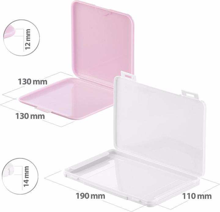 Image du produit Pearl Set de 4 étuis de rangement pour masques