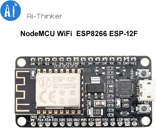 Image du produit NodeMCU ESP8266 V2 Dev Board avec firmware Lua (Divers)