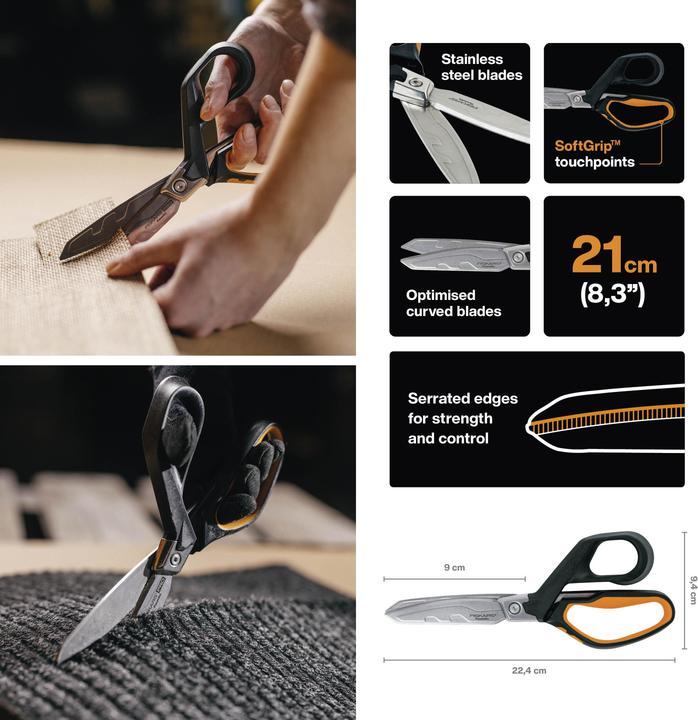 Immagine prodotto Fiskars Forbici ad alte prestazioni (21 cm)