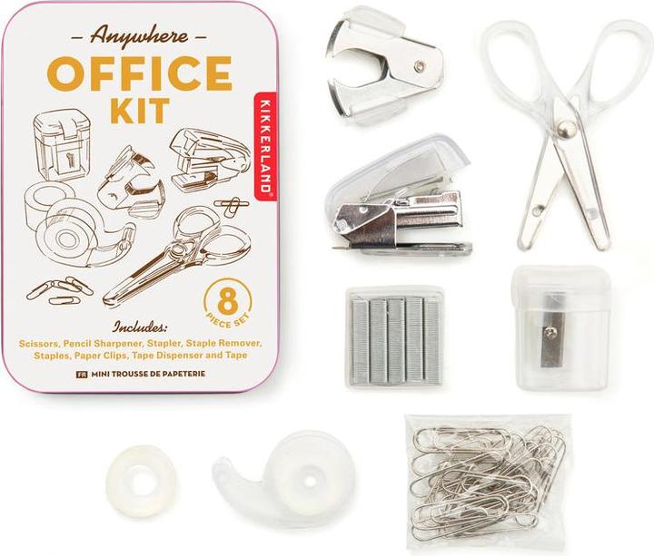 Actual product image Kikkerland Stationery Tin