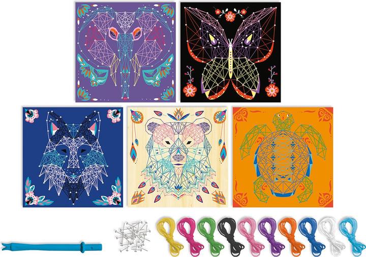 Actual product image Janod Thread Pictures Animals