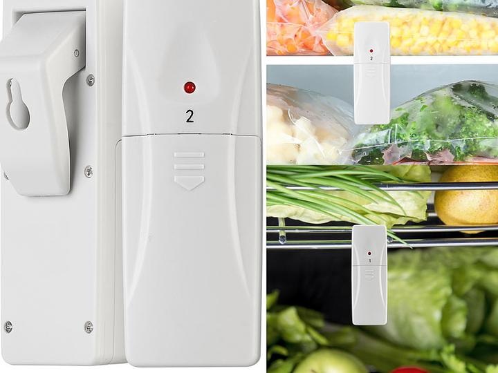 Produktbild Rosenstein & Söhne Digitales Funk-Kühl- & Gefrierschrank-Thermometer