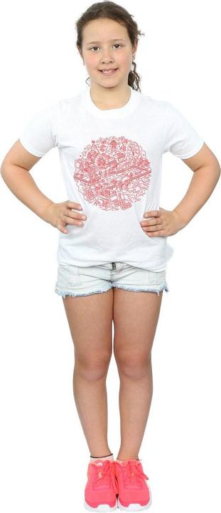 Produktbild Star Wars Christmas Death Star TShirt Mädchen (152, 158)