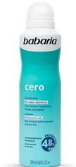 Image du produit Babaria Spray déodorant Cero 200ml (Spray, 200 ml)
