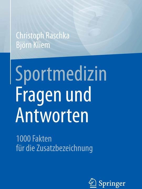 Actual product image Sports medicine - questions and answers (German, Björn Kliem, Christoph Raschka, 2023)