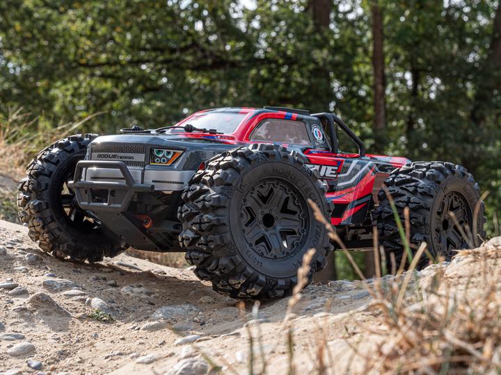 Immagine prodotto Hobbytech Monster Truck Rogue Terra Brushless Rosso, RTR, 1:10 (RTR pronto all'uso)