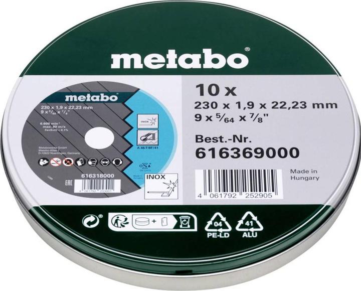 Produktbild Metabo Trennscheiben