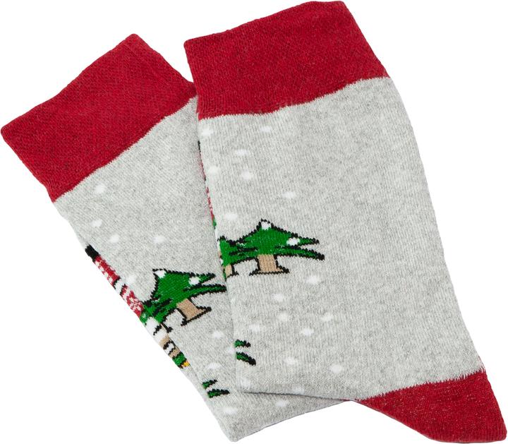 Produktbild Casativo 3er-Packung Thermosocken mit Weihnachtsmotiv, Unisex, Gr. 43-46 (3er Pack, 43 - 46)