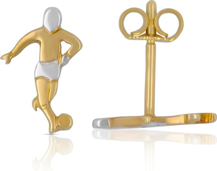 Image du produit Muau Football (750, Or blanc, Or jaune 18 K)