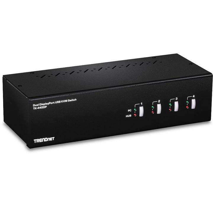 Image du produit Trendnet TK 440DP Commutateur KVM/audio/USB