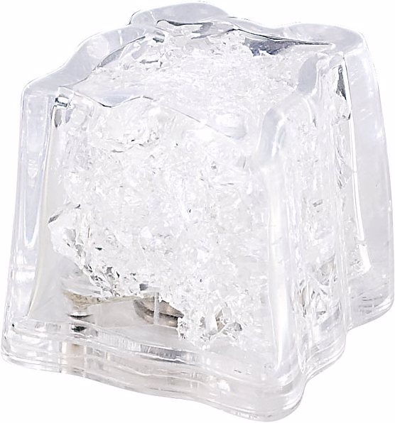 Produktbild Lunartec LED-Leucht-Eiswürfel, weiss, inklusive Batterien
