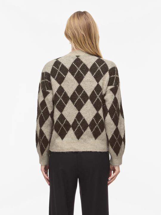 Produktbild Vila VIKARLEY Karierte Strickjacke (XL)