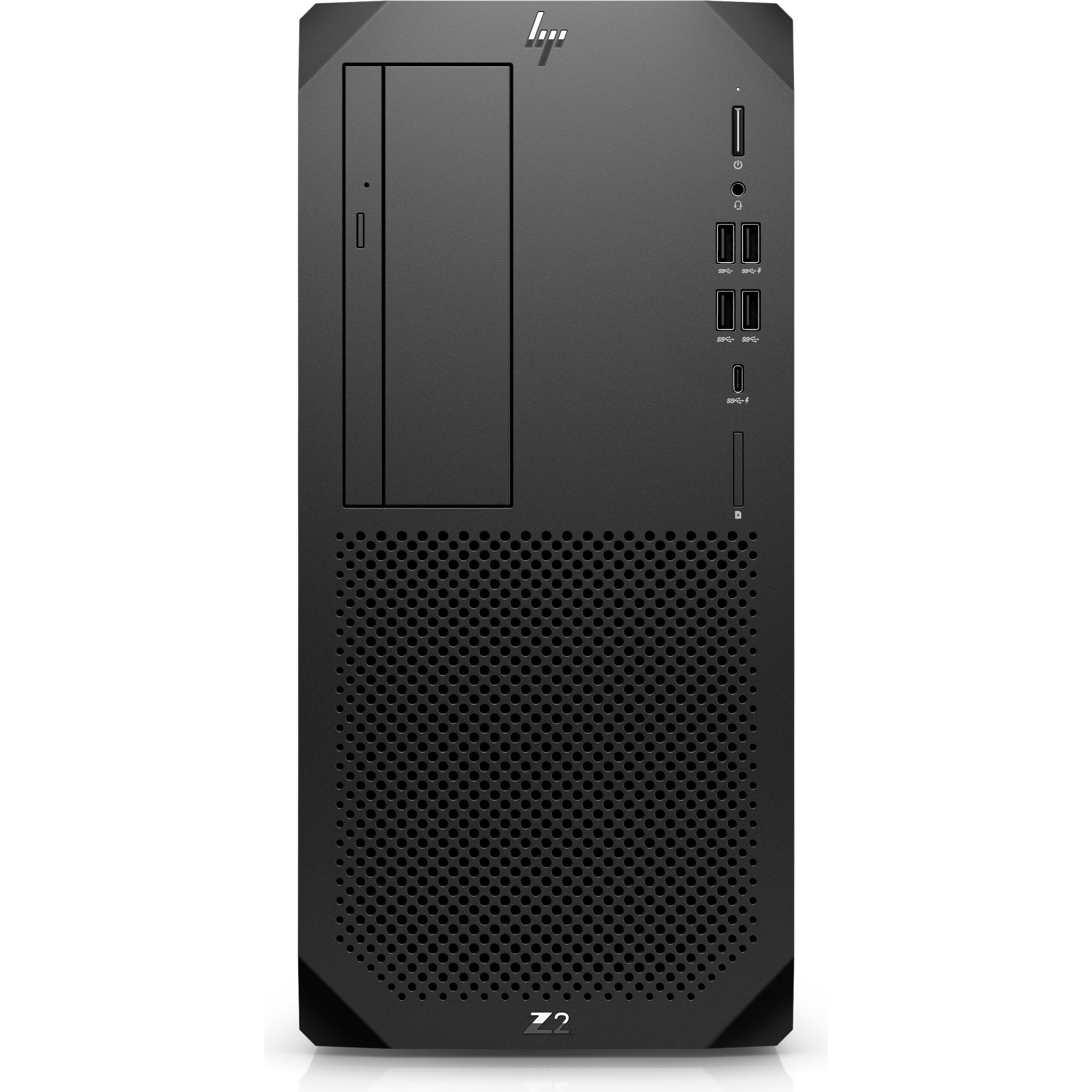 HP Z2 Tower G9 (Intel Core i9-13900K, 32 GB, 1000 GB, RTX A4000), PC, Schwarz