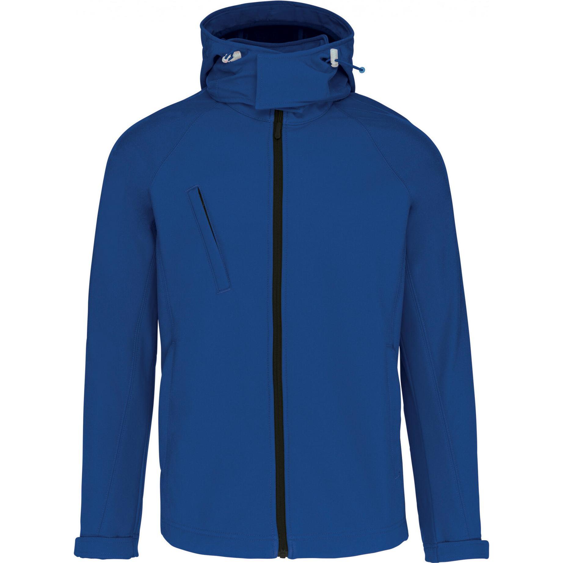 Kariban, Herren, Jacke, Softshell (S), Blau, S