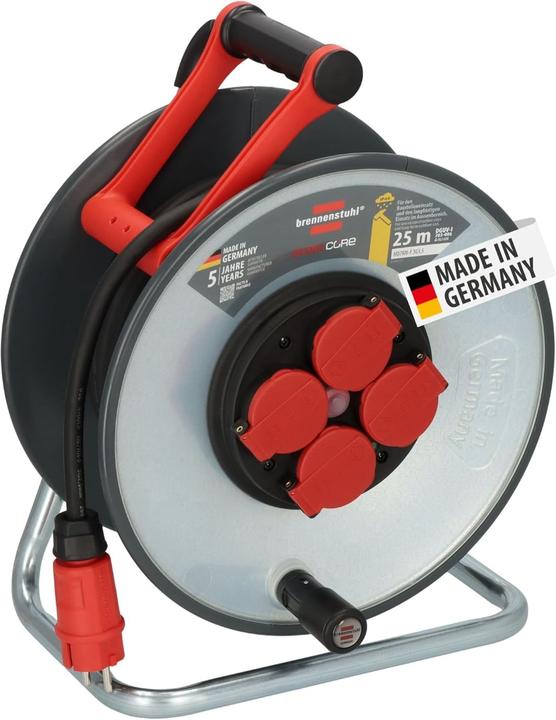 Actual product image Brennenstuhl Professional SteelCore cable reel IP44 (25 m, 2.50 mm²)