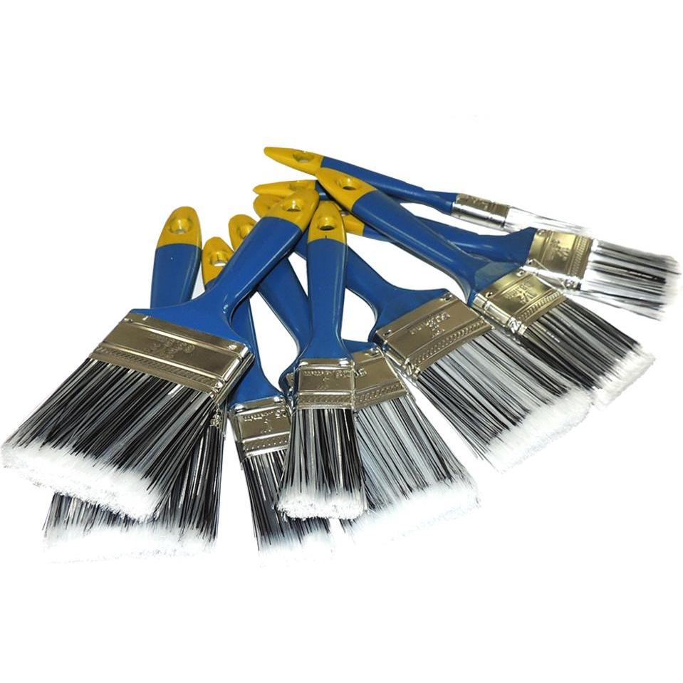 Kinzo, Pinsel, Paint brush flat 10pcs