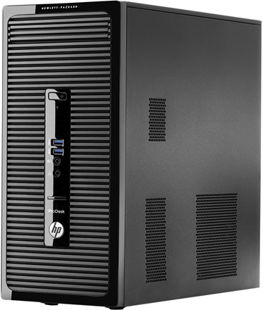 Actual product image HP ProDesk 400 G3 MT (Intel Core i5-6500, 8 GB, 256 GB)