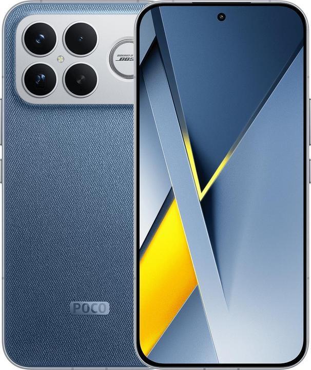 Produktbild Xiaomi POCO F8 ULTRA/12/256GB BLUE MZB0M5FEU (6932554474454) (256 GB, Blue, Denim Blue, 6.90", Dual SIM, 5G)
