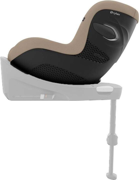 Actual product image Cybex SIRONA G I-SIZE PLUS Almond Beige | beige (Reboarder, ECE R129/i-Size Standard)