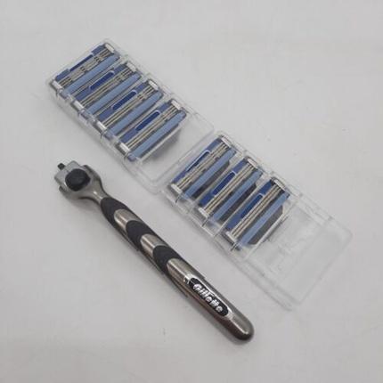 Actual product image Gillette MACH3, 7 blades + handle, ECOM (7x)