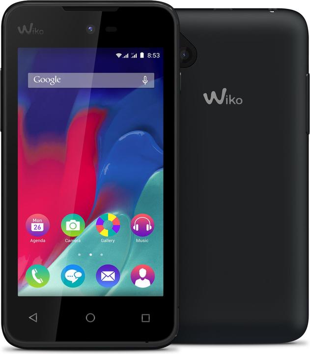 Wiko Sunset 2 (4 GB, Black, 4", Dual SIM, 3G)