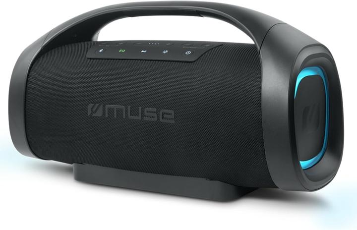 Actual product image Muse Portable Bluetooth Speaker Splash Proof, Black (10 h)