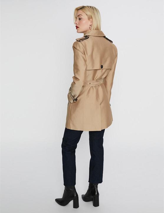 Actual product image Morgan Mid-Length Double-Breasted Trench Coat