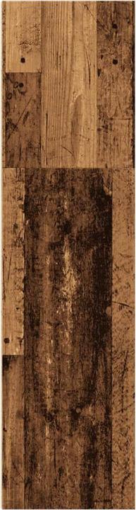 Actual product image vidaXL Bücherregal Regal Standregal Büroregal Aufbewahrungsregal Altholz-Optik (40 x 30 x 114 cm)