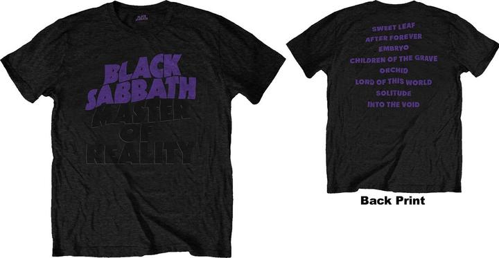 Produktbild Black Sabbath Masters of Reality Album (S)