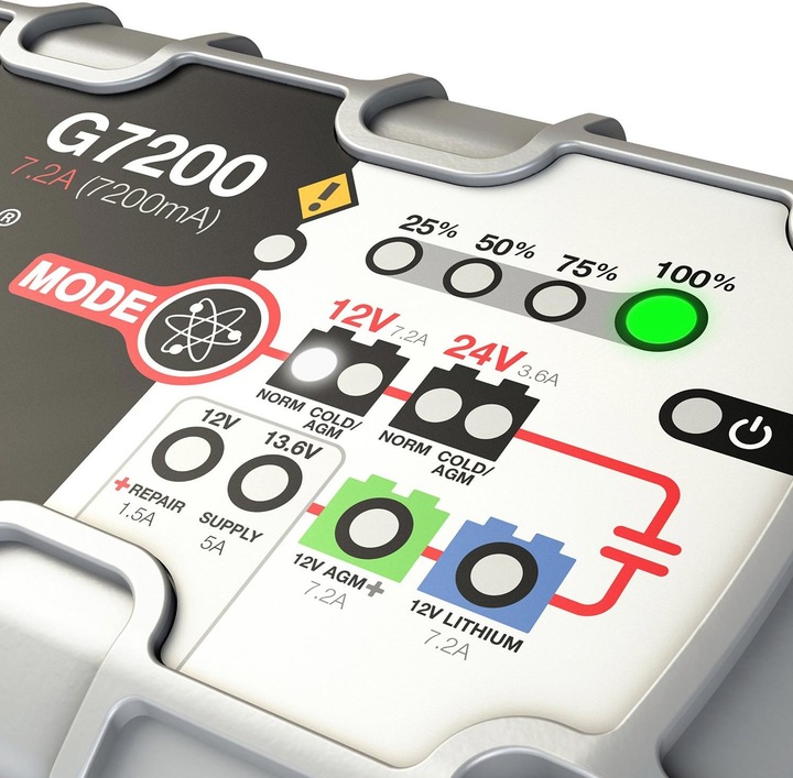 Noco Genius G7200 (12V, 24V, 7.20 A)