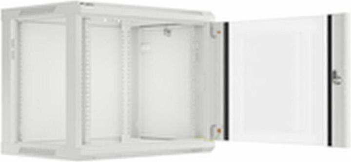 Produktbild Lanberg Wand- Rack 19 " 9U 600X450mm grau (9 HE, 19 Zoll Rack)