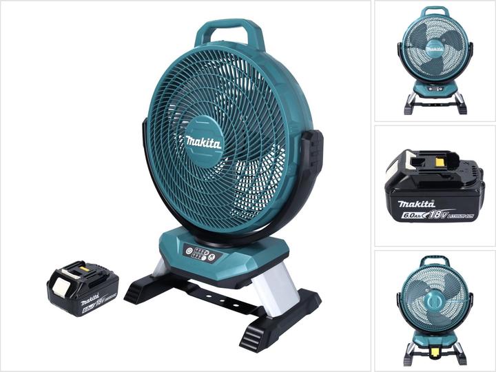 Makita DCF 301 G1 Ventilateur sans fil 18 V 33 cm + 1x batterie 6,0 Ah - sans chargeur