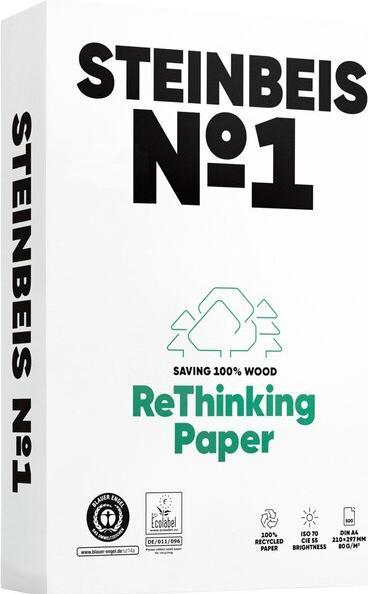 Produktbild Steinbeis Classic White Papier (80 g/m², 500 x, A4)