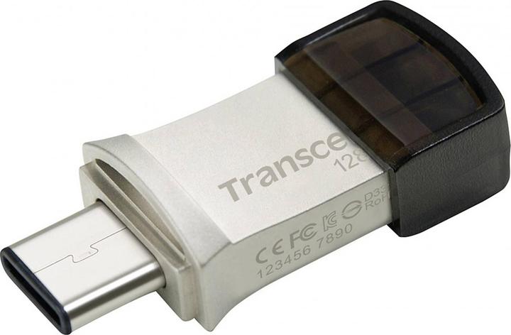 Transcend JetFlash 890 (128 GB, USB-A, USB-C)