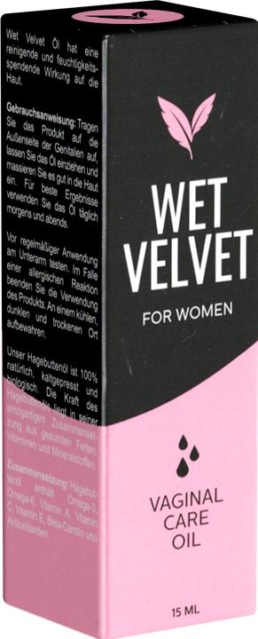 Image du produit Morningstar Huile de soin vaginal Wet Velvet à l'huile d'églantier - Hydratant et nourrissant pour les femmes (15 ml, Huile de toilette intime)