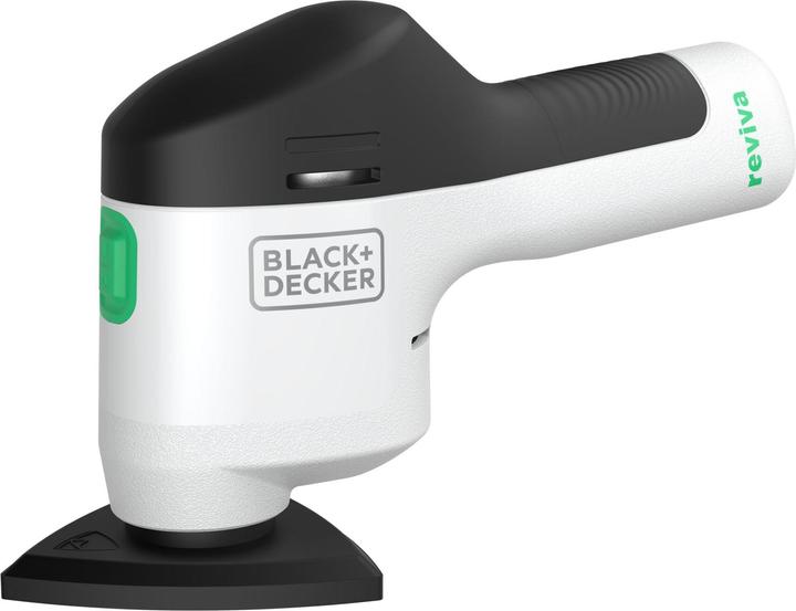 Image du produit Black & Decker BLACK+DECKER reviva Ponceuse delta sans fil REVDS12C (Plateau de ponçage triangulaire)