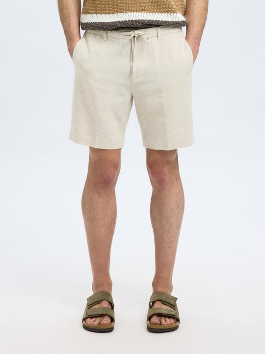 Actual product image Selected Homme Regular Fit Shorts aus Leinengemisch (L)