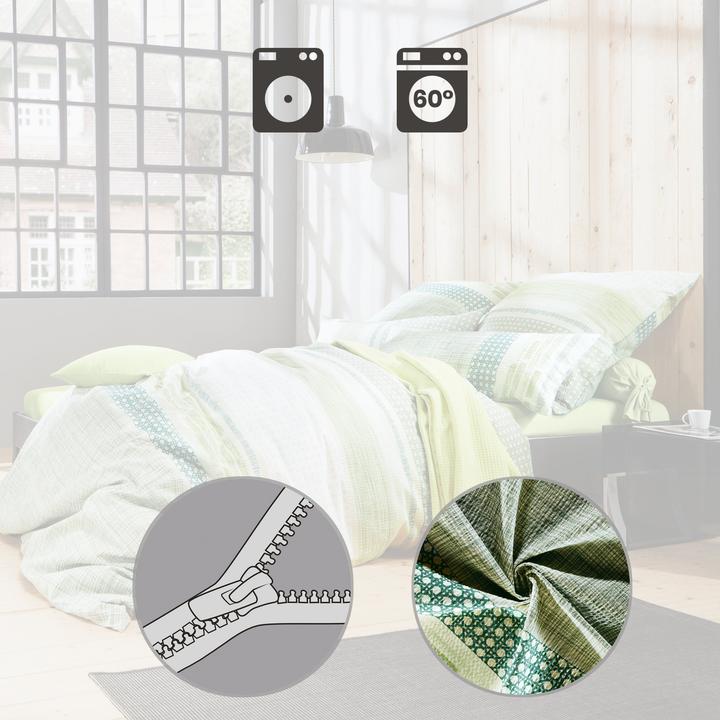 Immagine prodotto Erwin Müller Bettwäsche (Set di biancheria da letto, 155 x 220 cm, 80 x 40 cm)