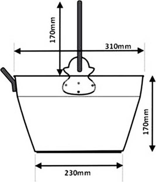 Actual product image Kilner 25.413 Stainless Steel Preserving Jam Pan, Silver, 34.5 x 34 x 19.5 cm (Pot, Stainless steel)