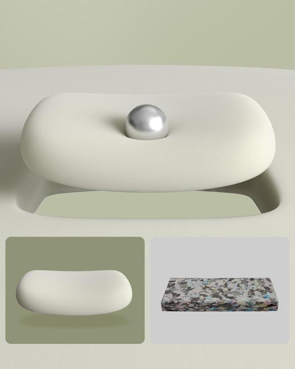 Image du produit Songmics Chaise de bureau avec dossier rembourré et accoudoirs, gris