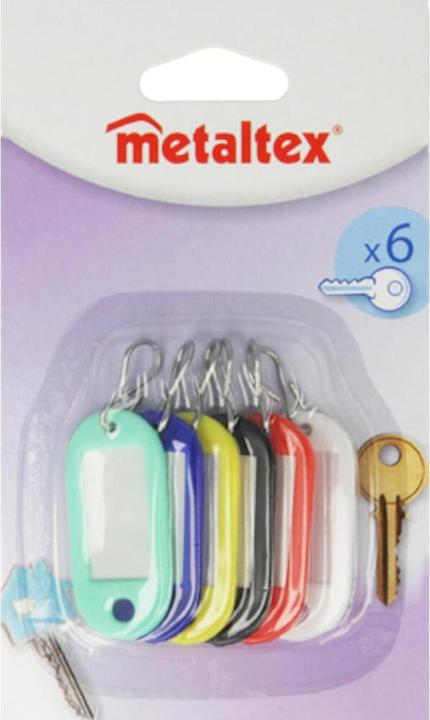 Image du produit Metaltex Set de 6 porte-clés