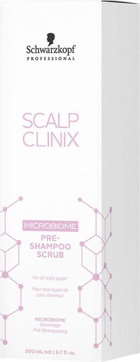 Produktbild Schwarzkopf Scalp Clinix - Pre-Shampoo Scrub Salon Treatment (200 ml, Flüssiges Shampoo)