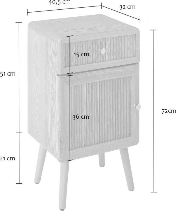 Produktbild CaliCosy Ava (42 x 35 x 71 cm)