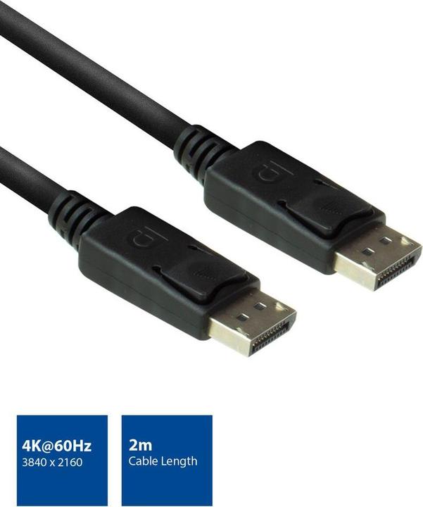 Image du produit DisplayPort — DisplayPort (2 m, DisplayPort, 1.2)