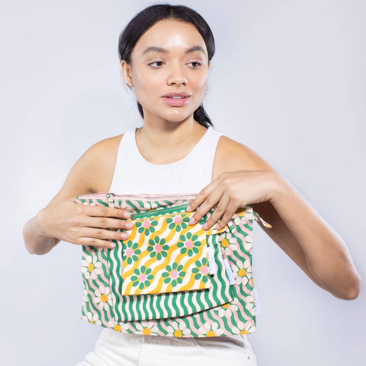 Immagine prodotto Kind Bag Pouches 3-Pack Wavy Daisy