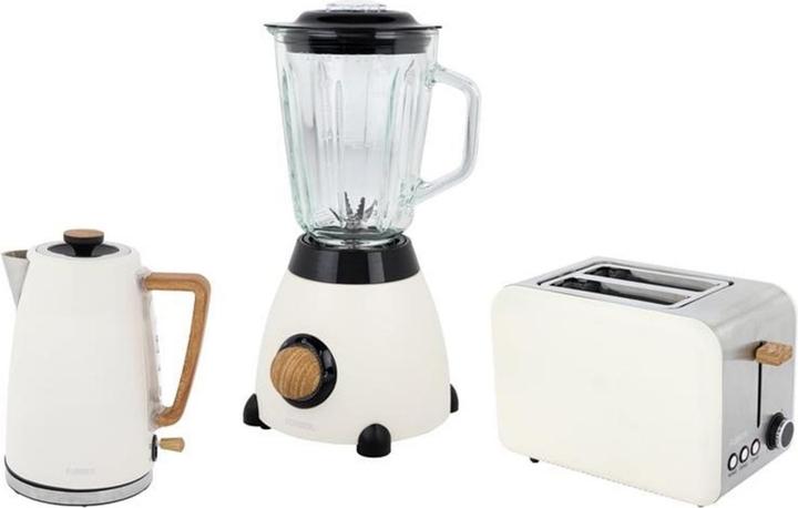 Image du produit Furber Wasserkocher, Standmixer und Toaster Set, Beige