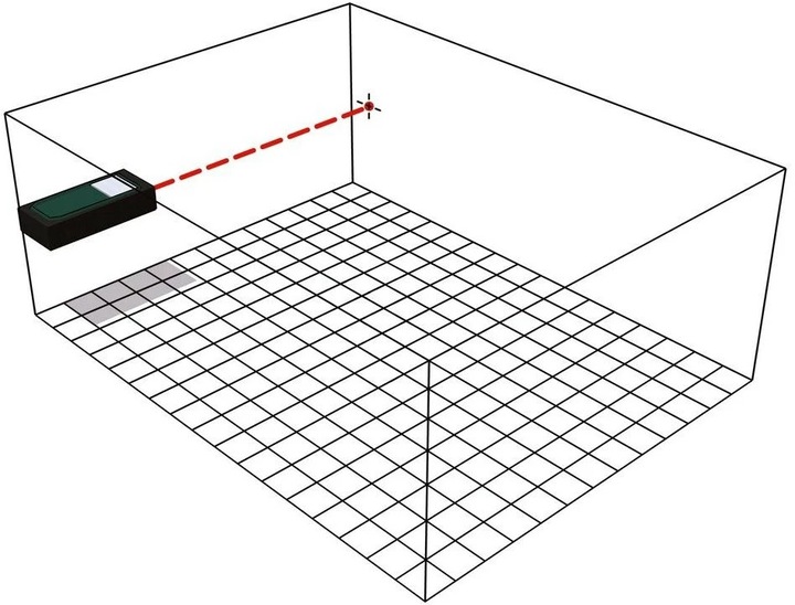 Produktbild Metabo Laser-Distanzmessgerät LD 30 Karton (30 m, 635 nm)